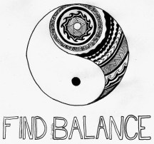 Yin Yang Find Balance